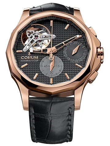 Corum Admirals Cup Seafender Tourbillon GMT 47 Replica watch A398/01962